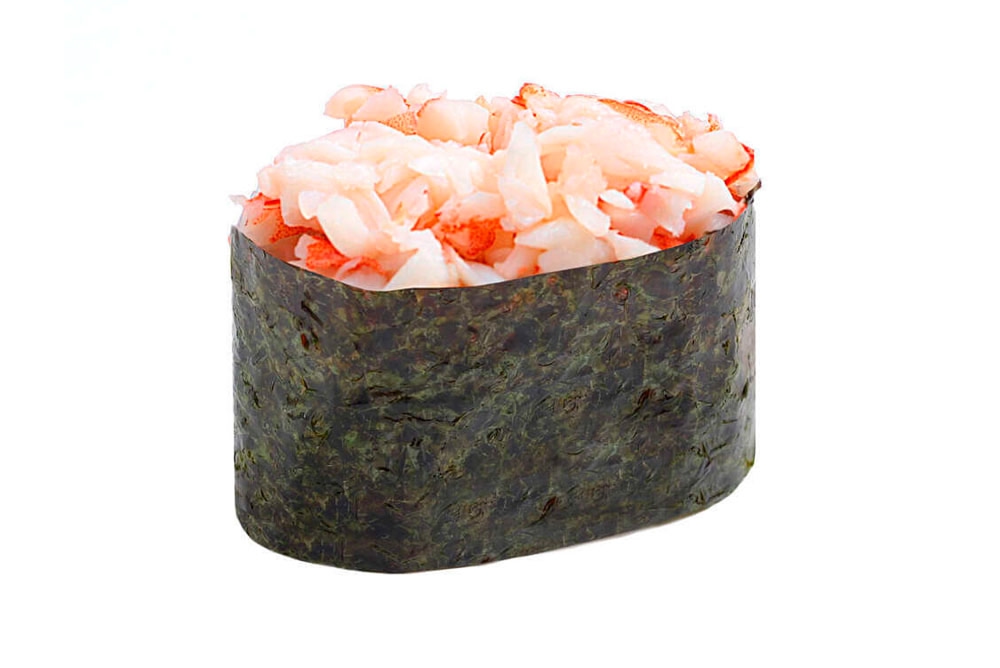 Гункан с креветкой