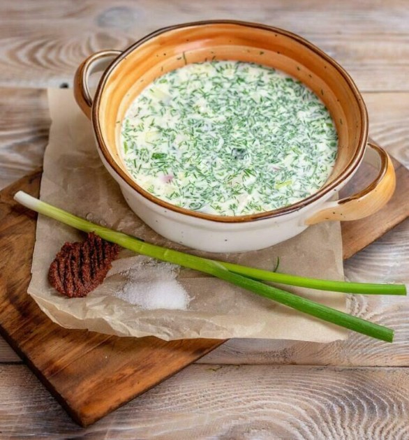 Окрошка на мацони