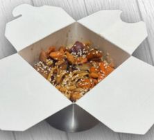 Wok с морепродуктами в соусе терияки