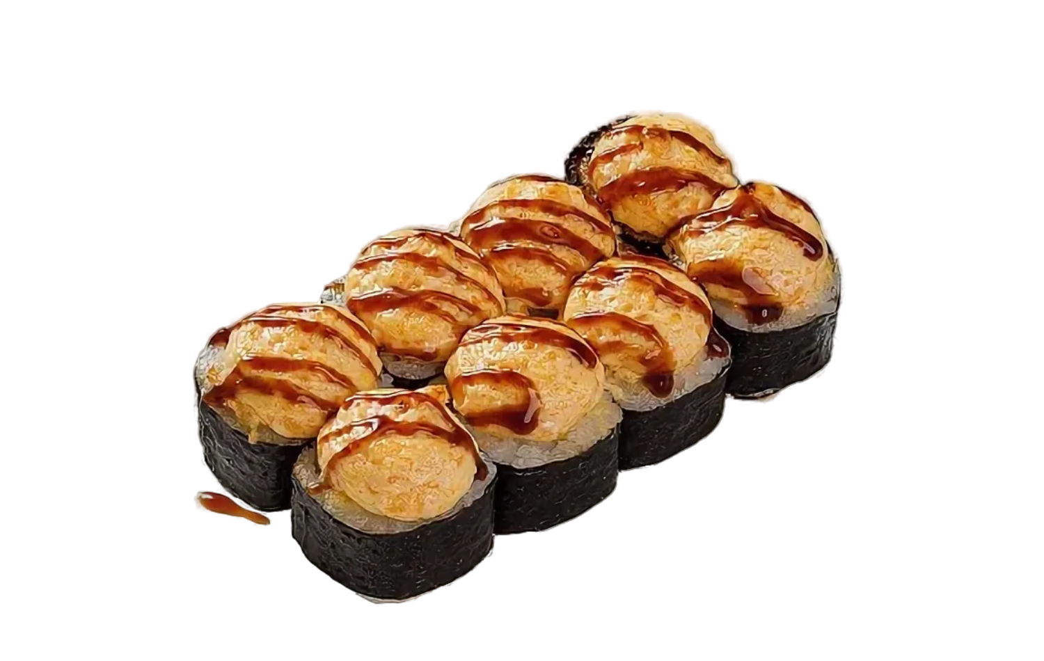 Запечённый ролл с окунем