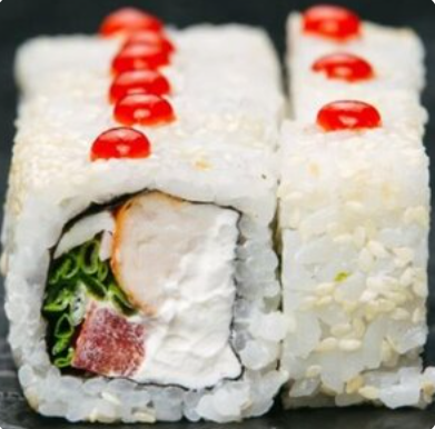 Ролл с копченой курицей