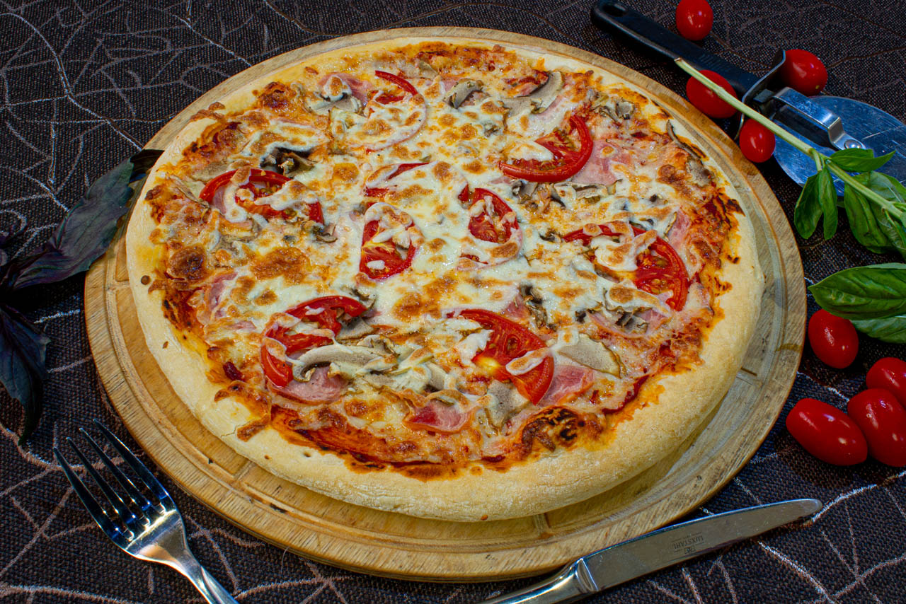 Пицца Ветчина и грибы