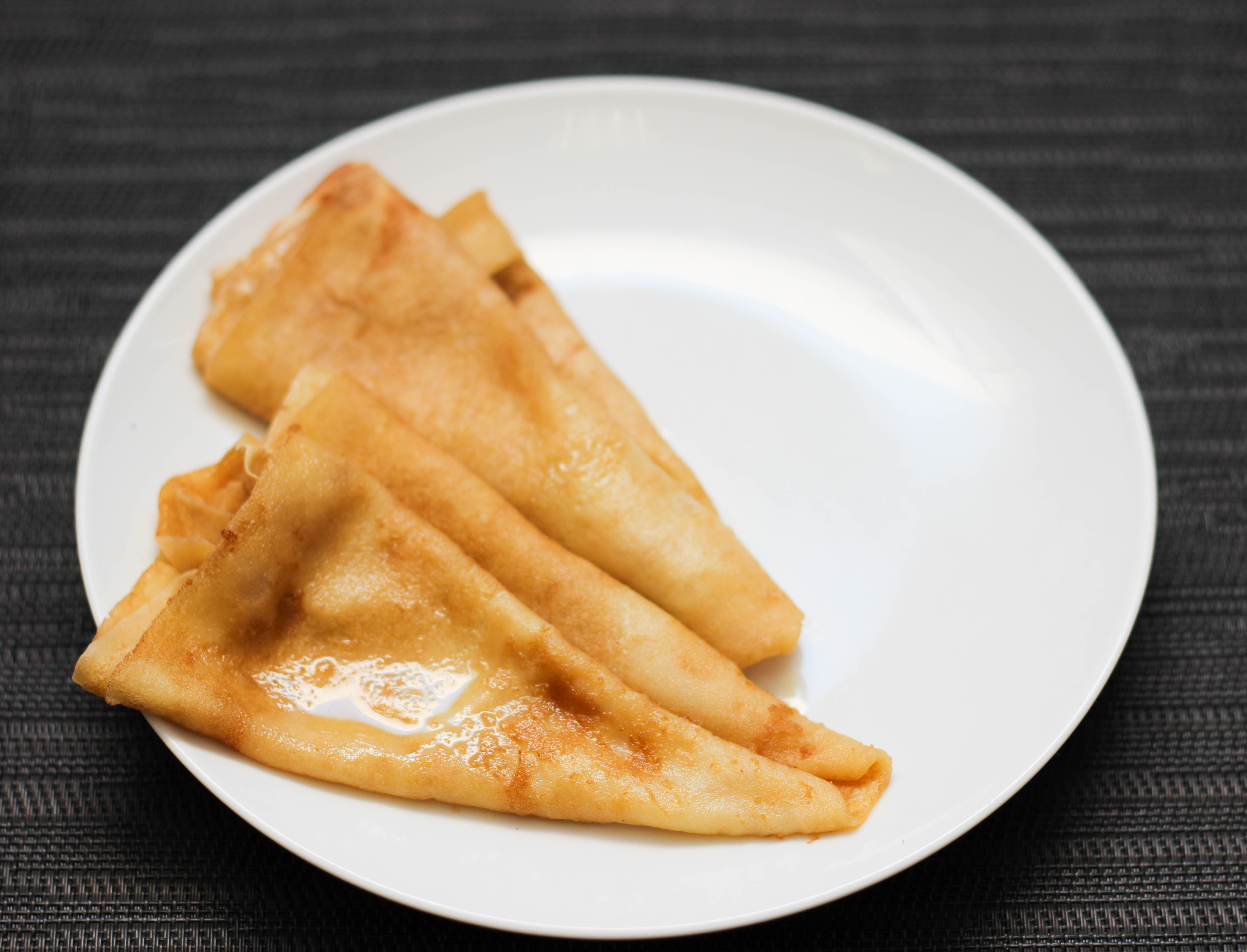 Блины с маслом