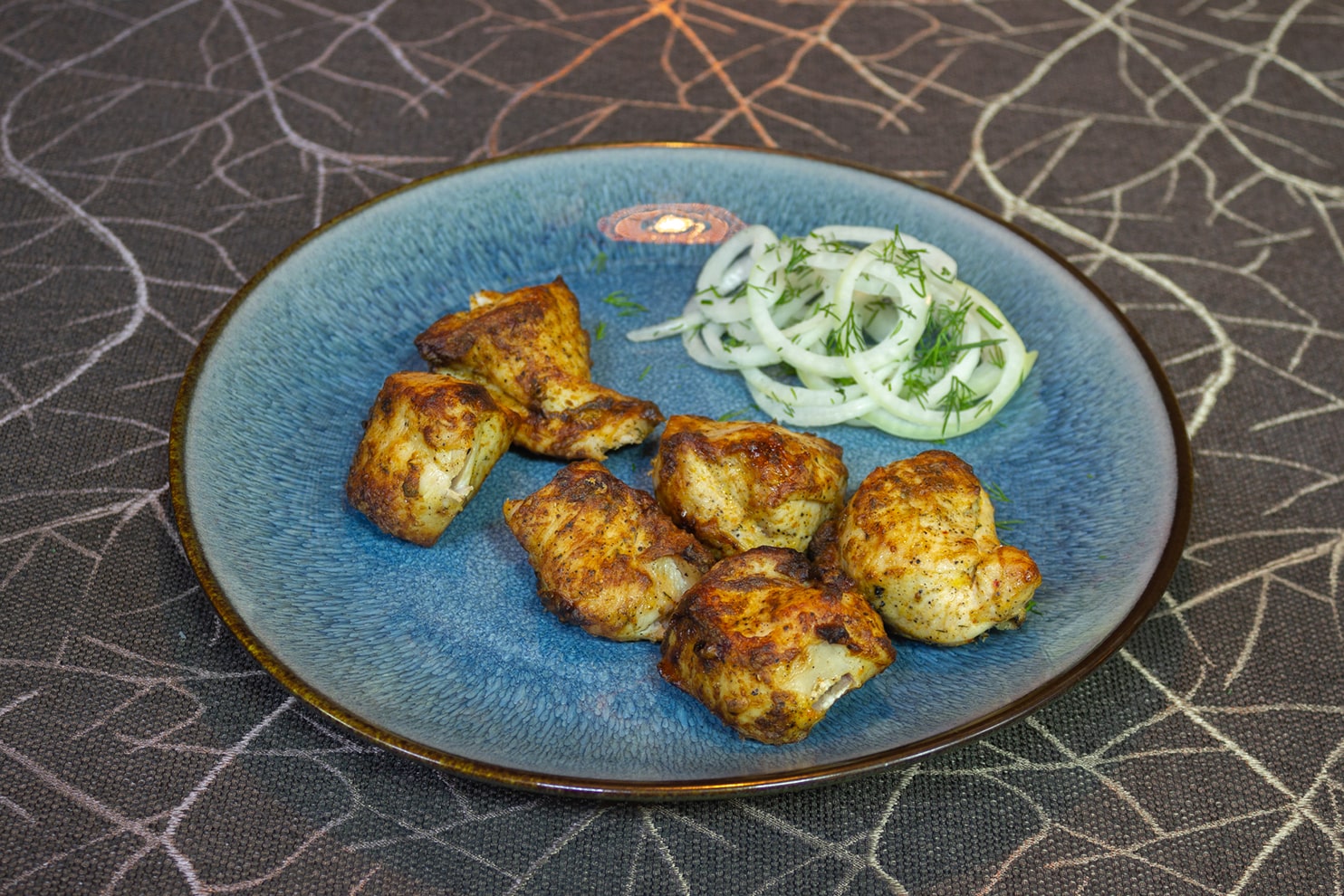 Шашлык из куриного филе