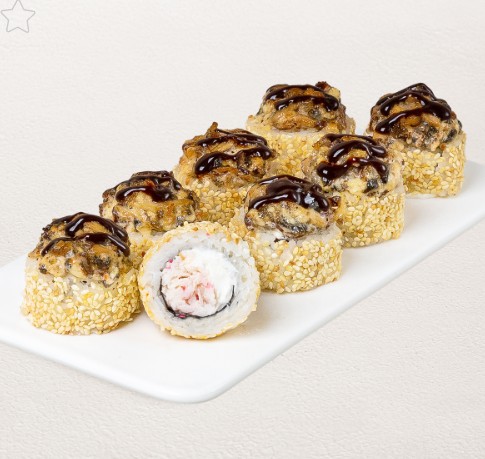 Ролл Угорь шиитаке