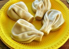 Хинкали сыр с молоком