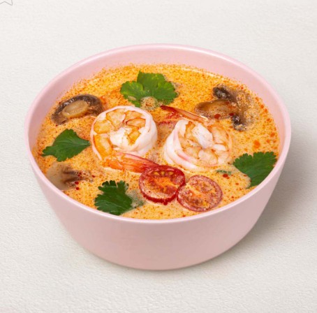 Том ям с креветками