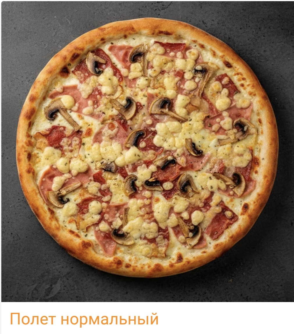 Пицца "Полёт нормальный"