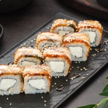 Ролл Филадельфия с угрем