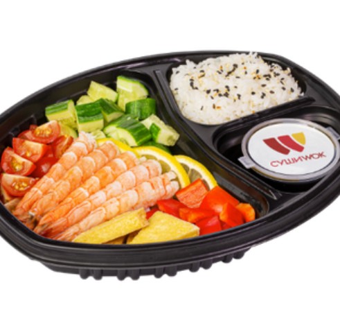 Фит-бокс с креветкой