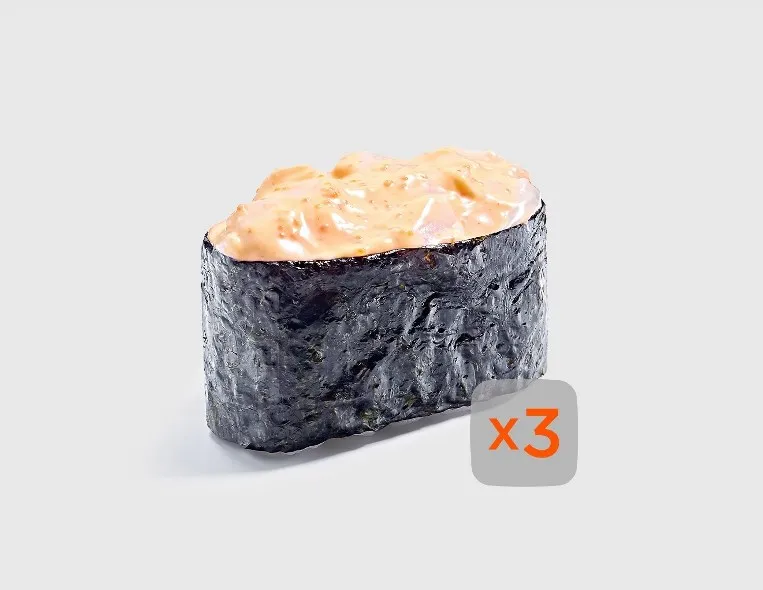 Спайси Гункан гребешок 3шт