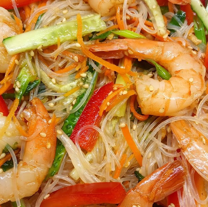 Лапша "Харусаме" с морепродуктами