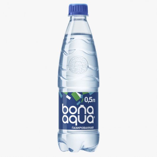 Вода газированная 0,5л