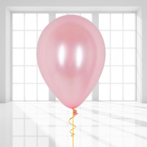 Розовый гелиевый шарик