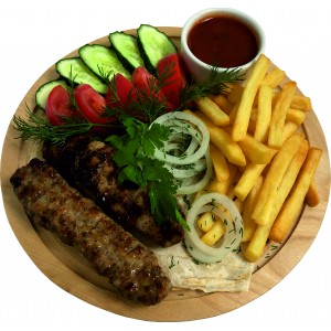 Большой обед с мясом