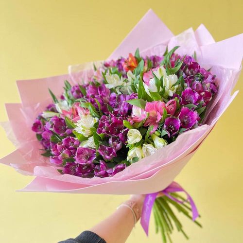 Микс букет "Альстромерия"