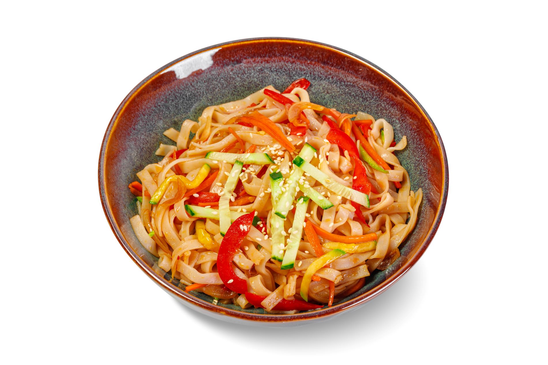 Wok Лапша рисовая с овощами