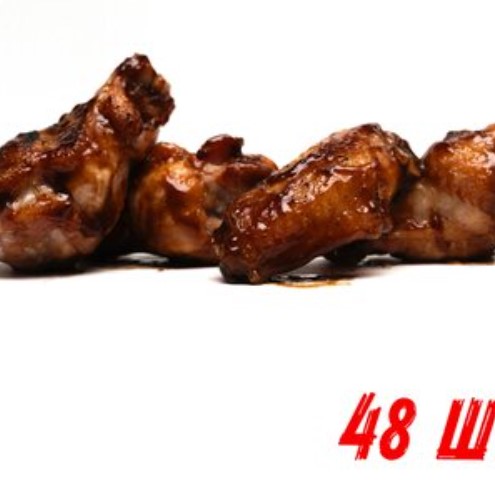 48 крыльев BBQ