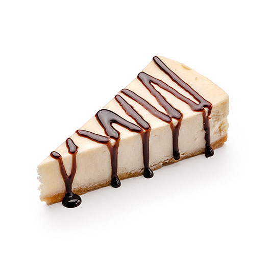 Чизкейк с шоколадным топпингом