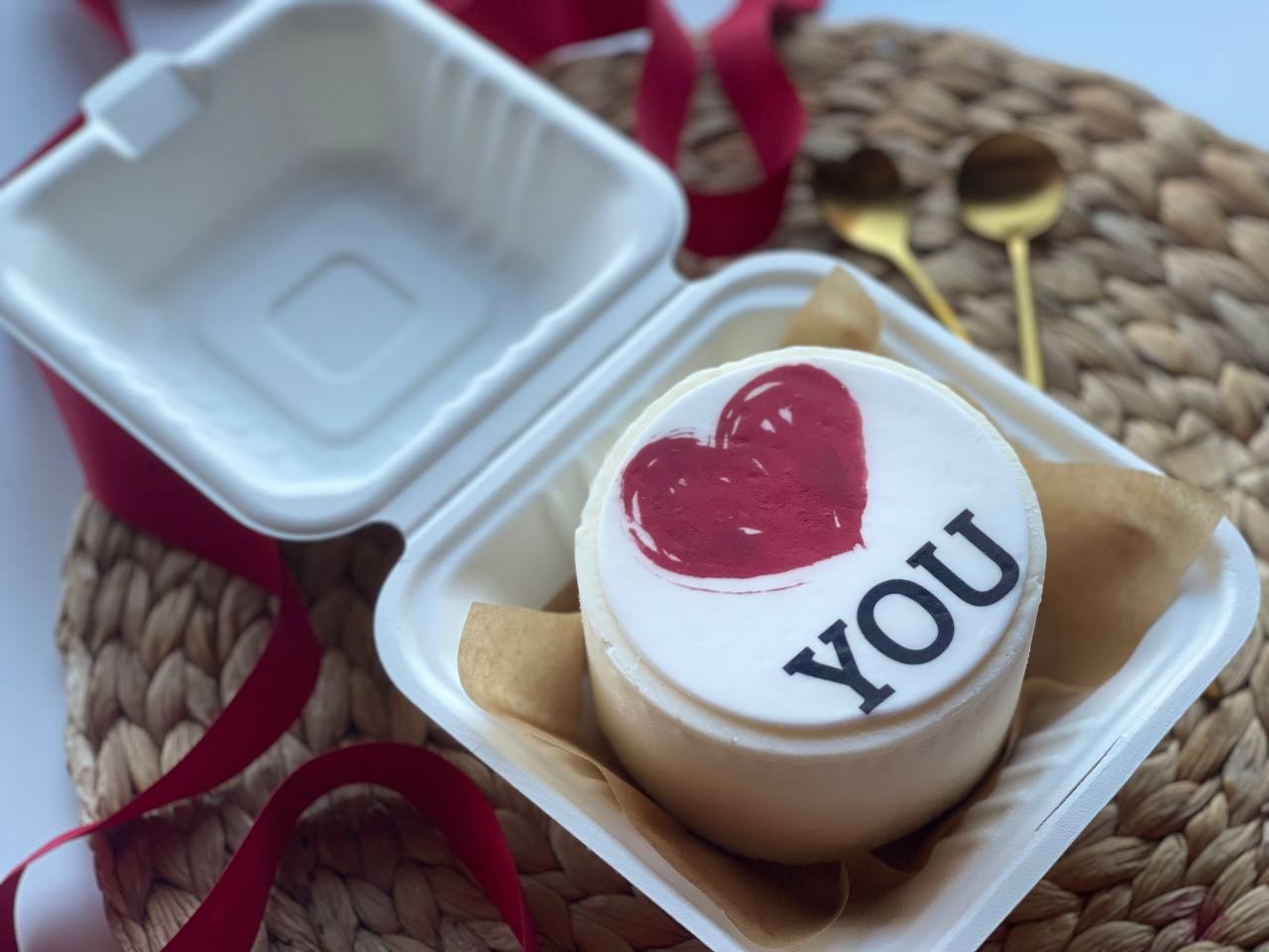 Бенто-торт Love you