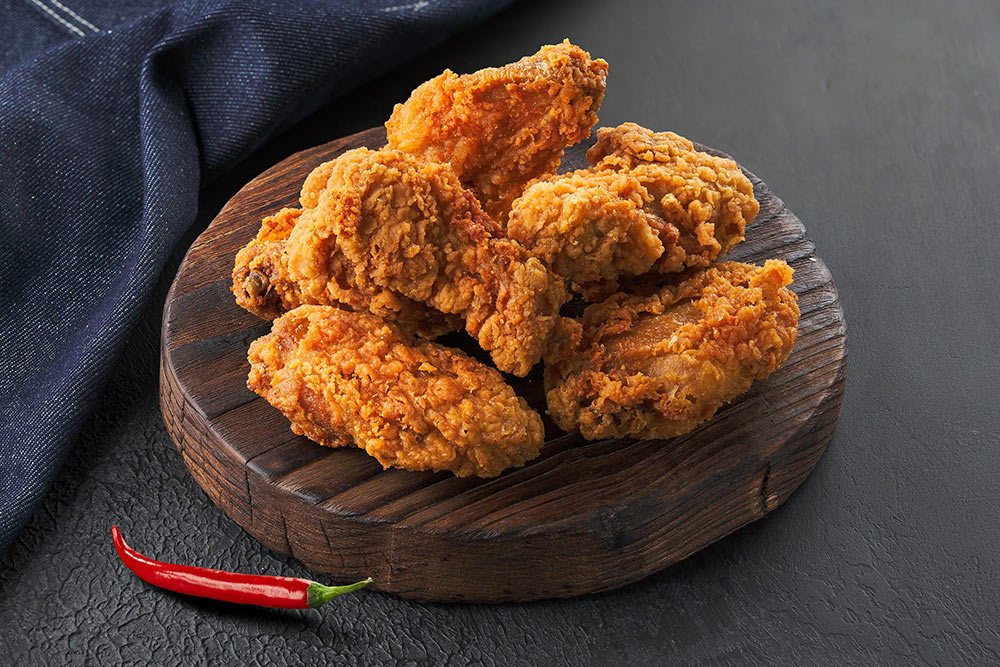 Хрустящие острые крылышки