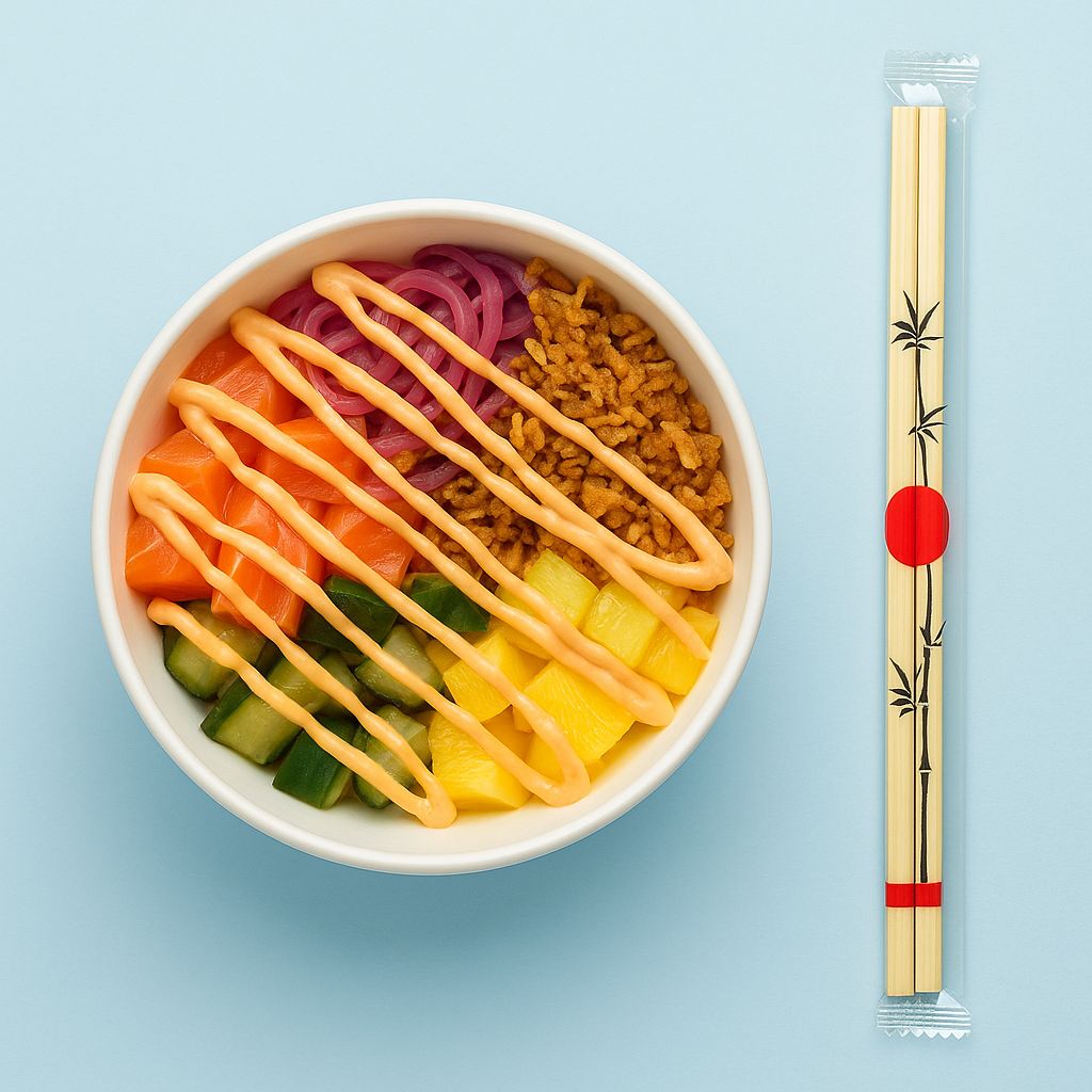 Поке Острый лосось