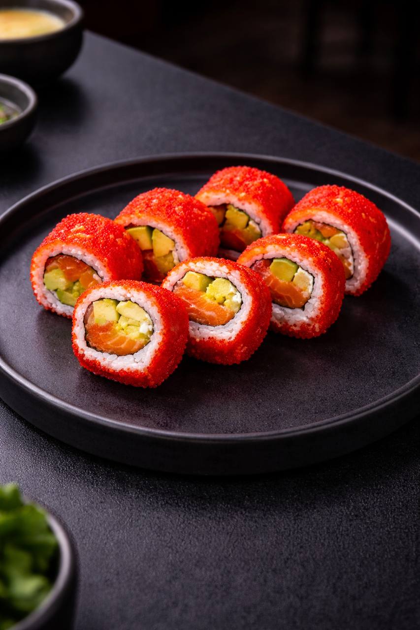 Калифорния с лососем