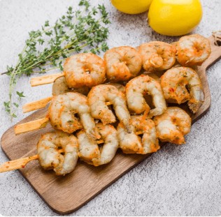Шашлык Из Креветок