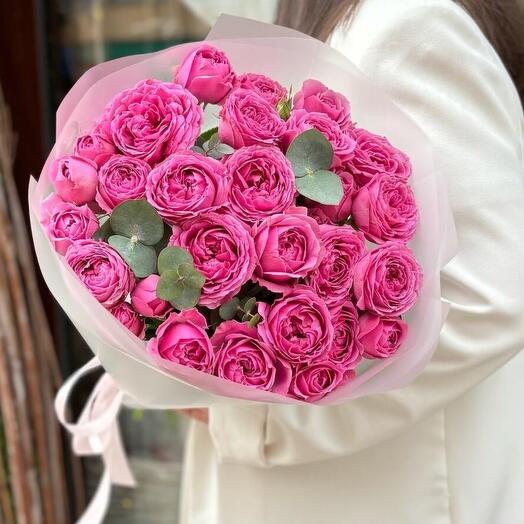 Ну просто шикарный, пионовидная роза 