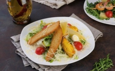Цезарь с курицей