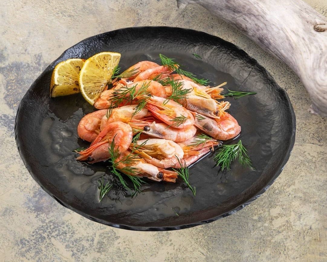 Креветки отварные