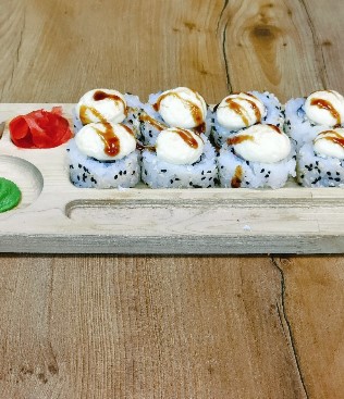 Ролл чикен с сырной шапкой