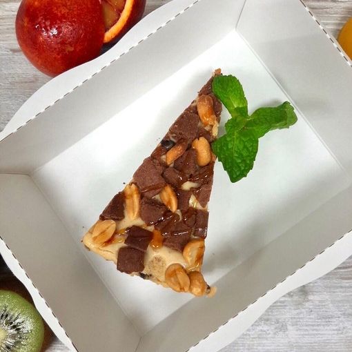 Чизкейк ореховый карамельный