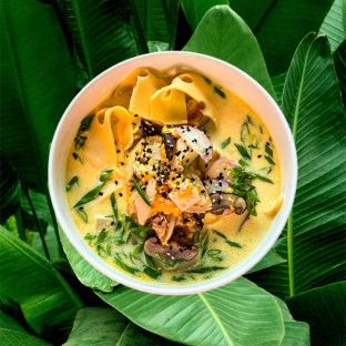 Сырный рамен