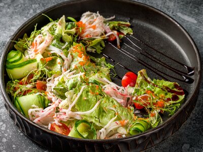 С крабовой начинкой