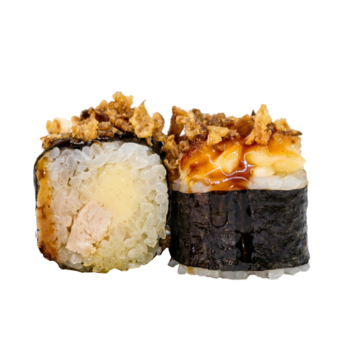 Ролл запечёный с курицей и сыром