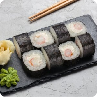 Мини с креветкой