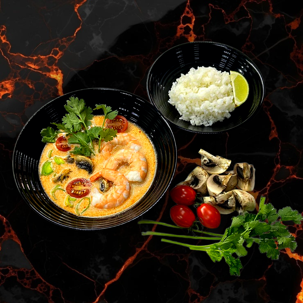 Том-ям с морепродуктами