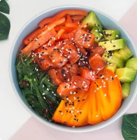 Поке новогодний от Санты