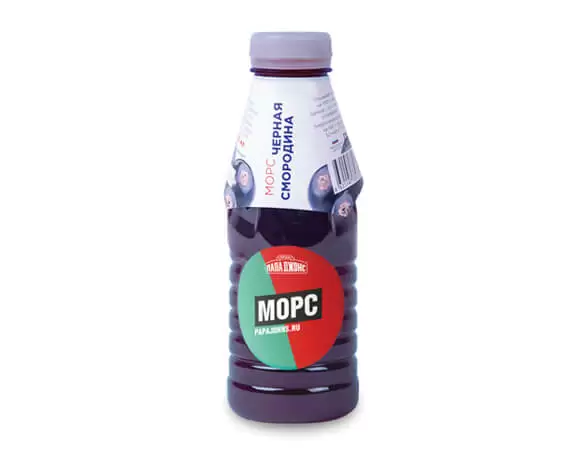 Морс из черной смородины 0,5 л