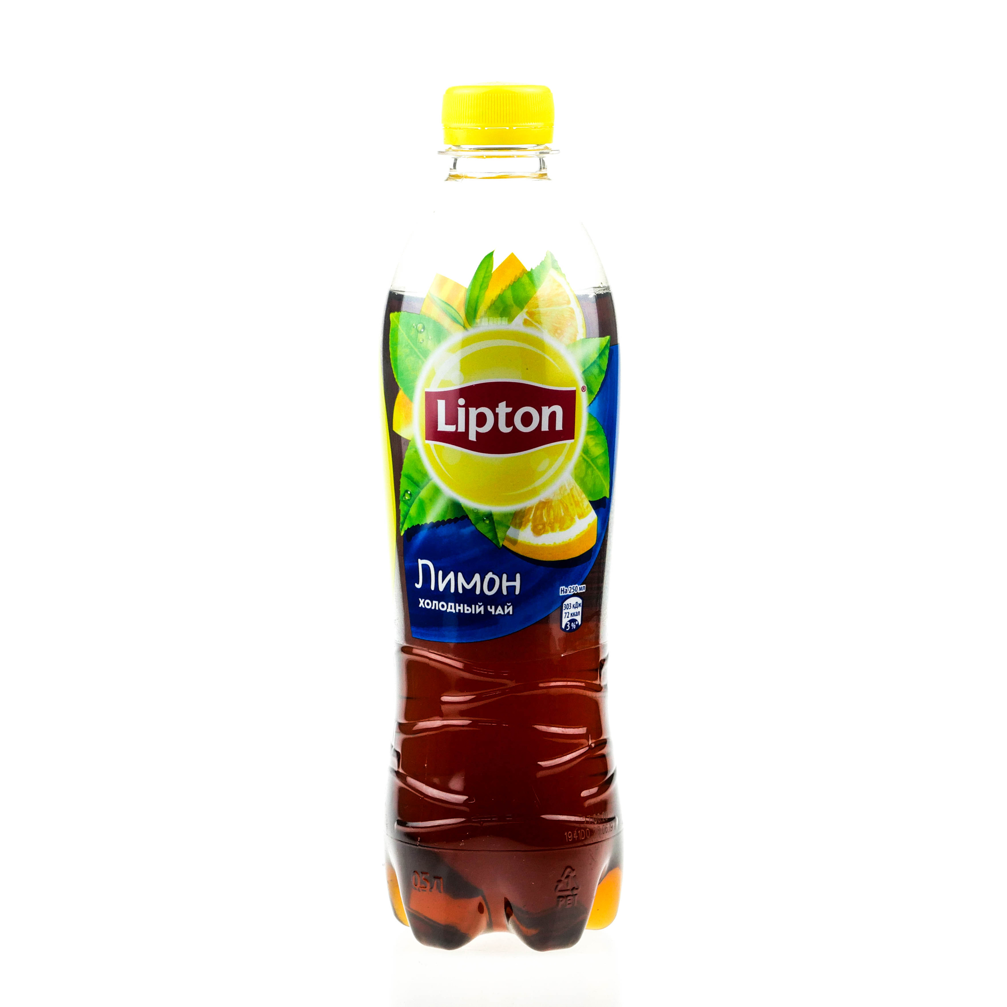 Холодный чай Lipton лимон 0,5л