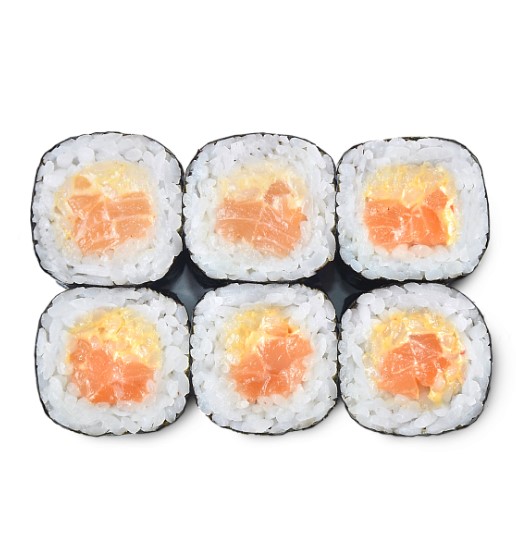 Ролл-лосось спайси