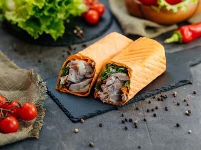 Шаурма с курицей большая