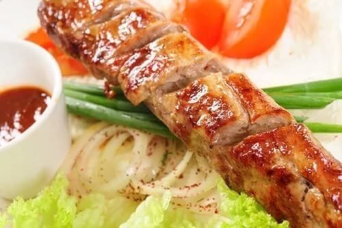 Шашлык из свиной вырезки