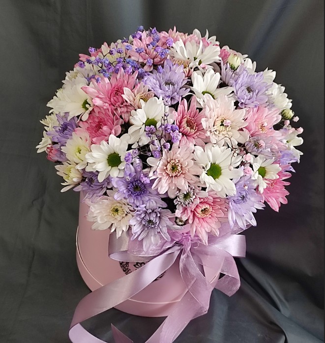 Коробка микс цветная