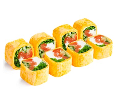 Тортилья с лососем