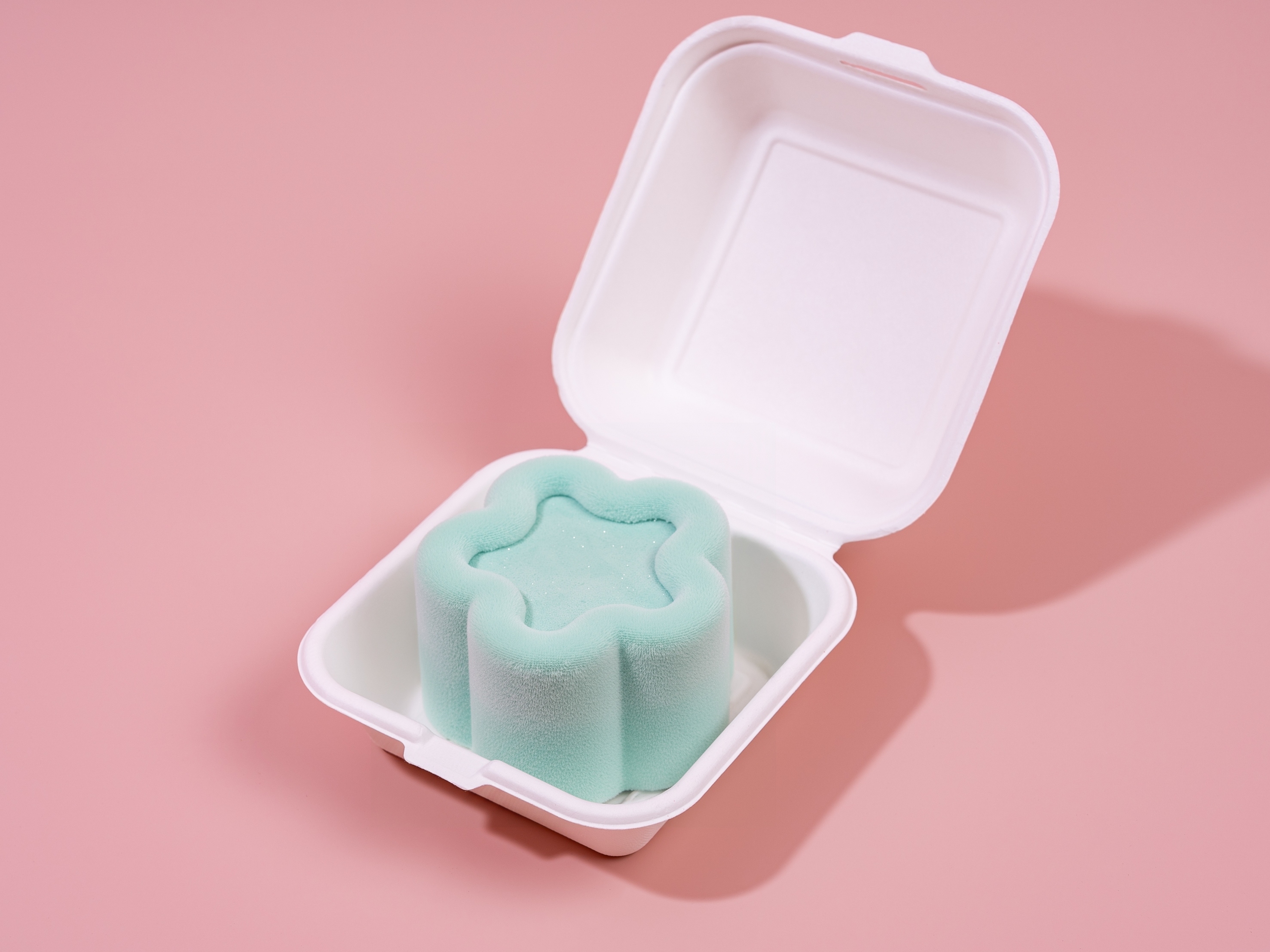 Бенто-торт муссовый Лаванда-смородина