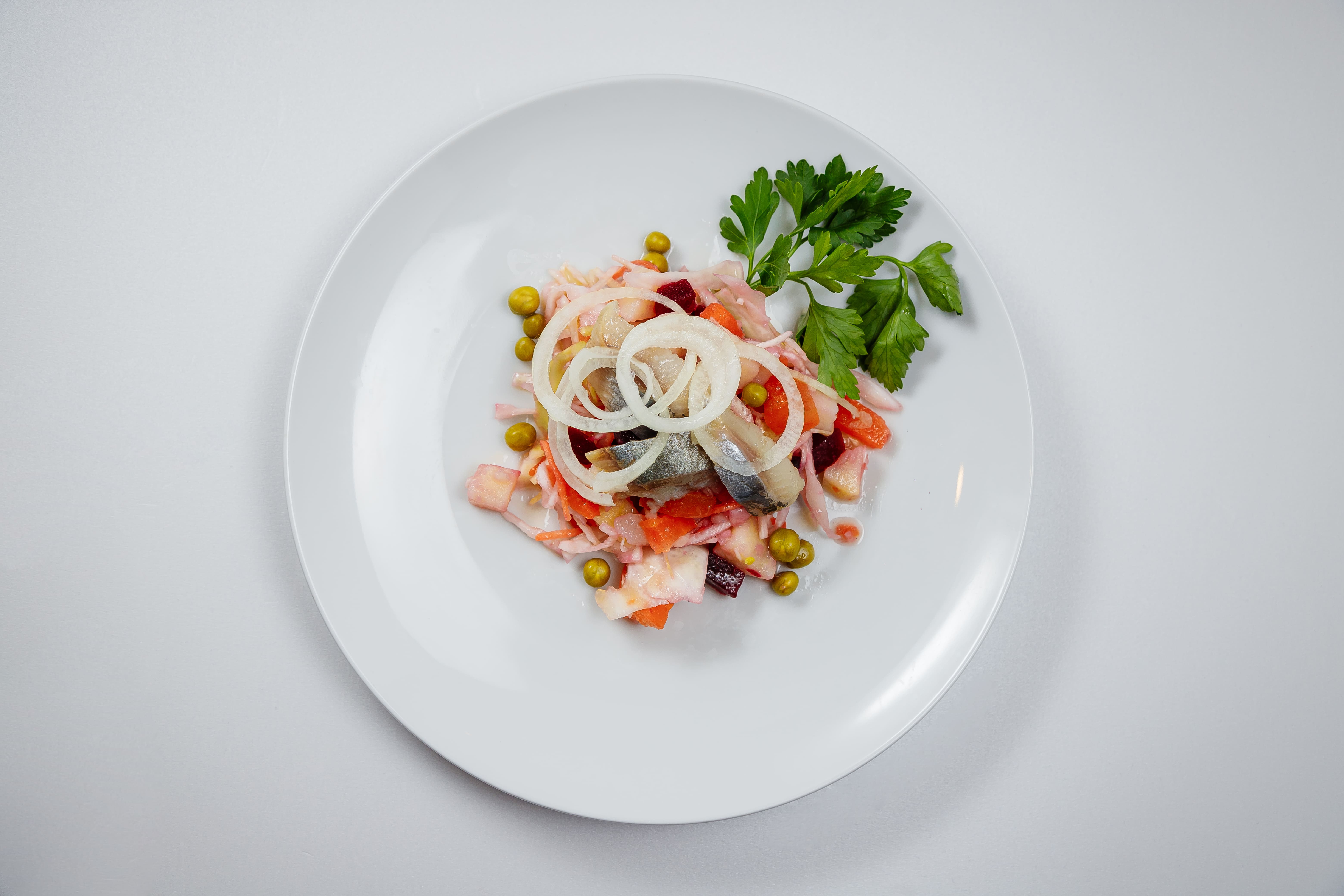 Винегрет с сельдью