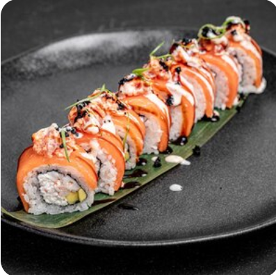 Ролл сяке Люкс