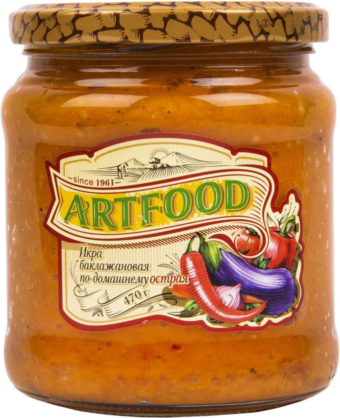 Икра баклажановая Artfood
